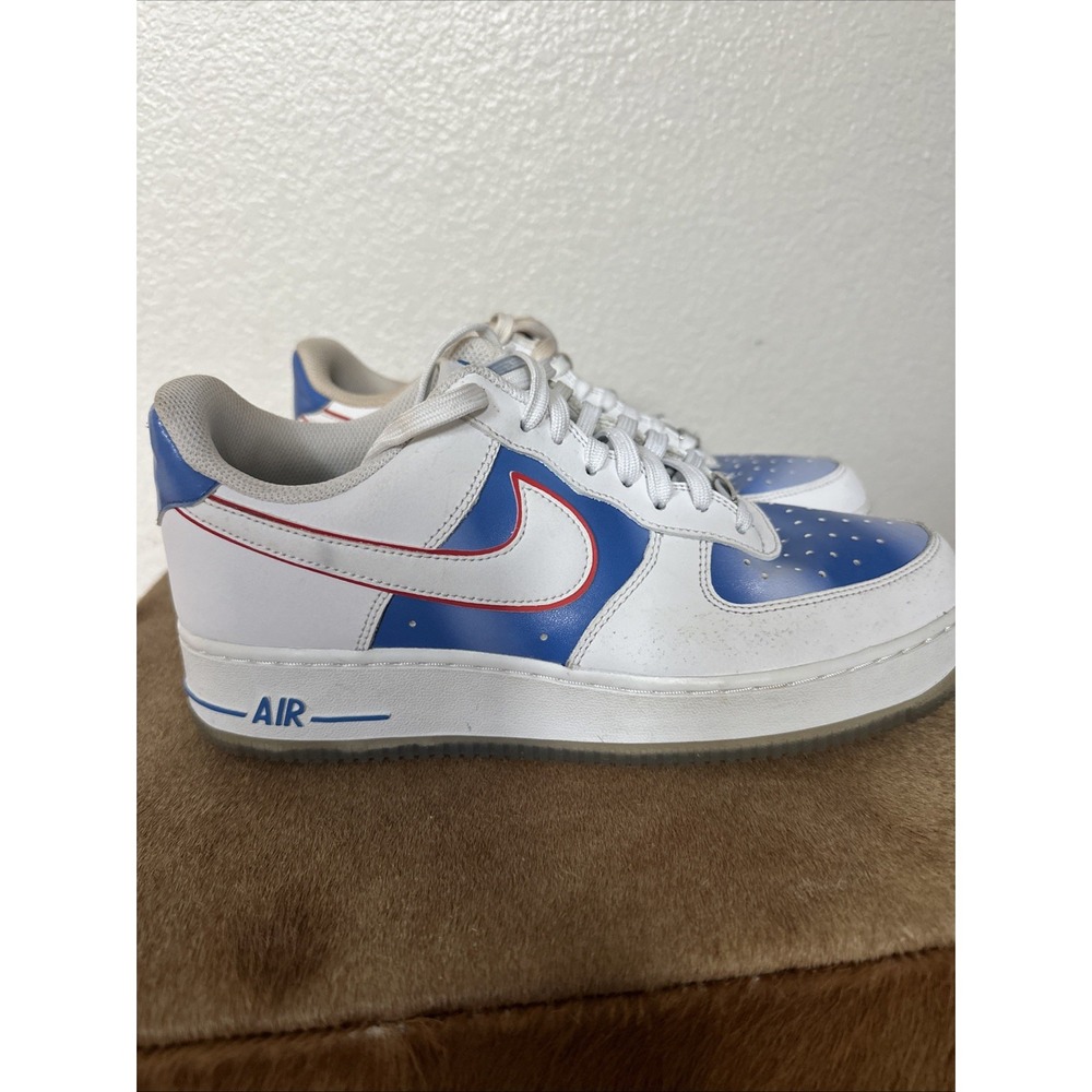 Nike Air Force 1 Low‎ Pacific Blue Mens 9 Shoes Hardwood Classic Nets DC1404-100